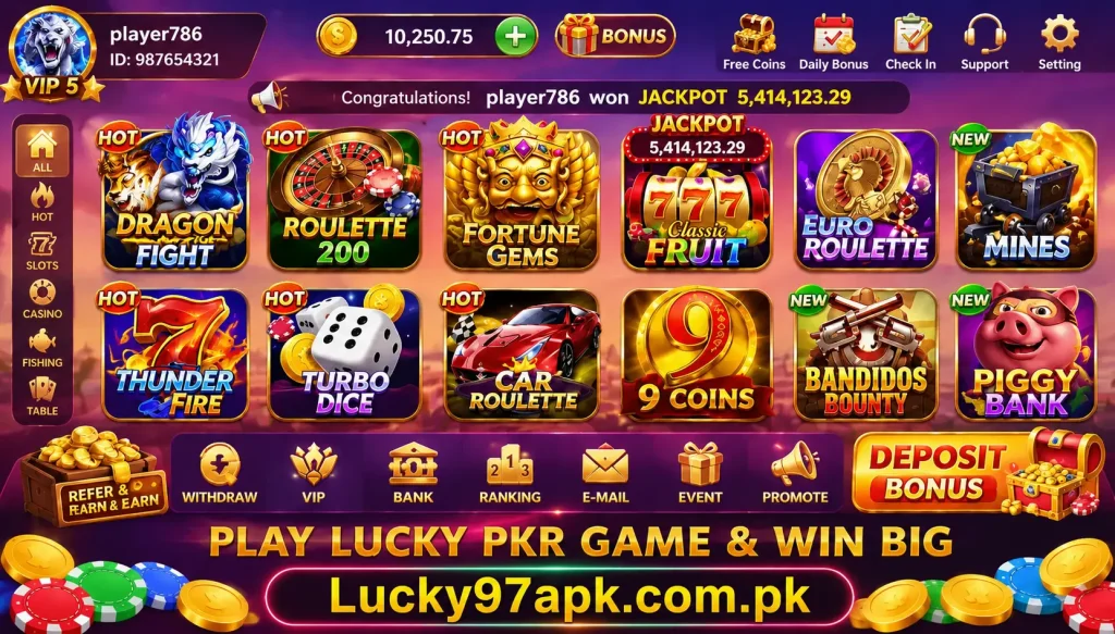 Lucky PKR 777